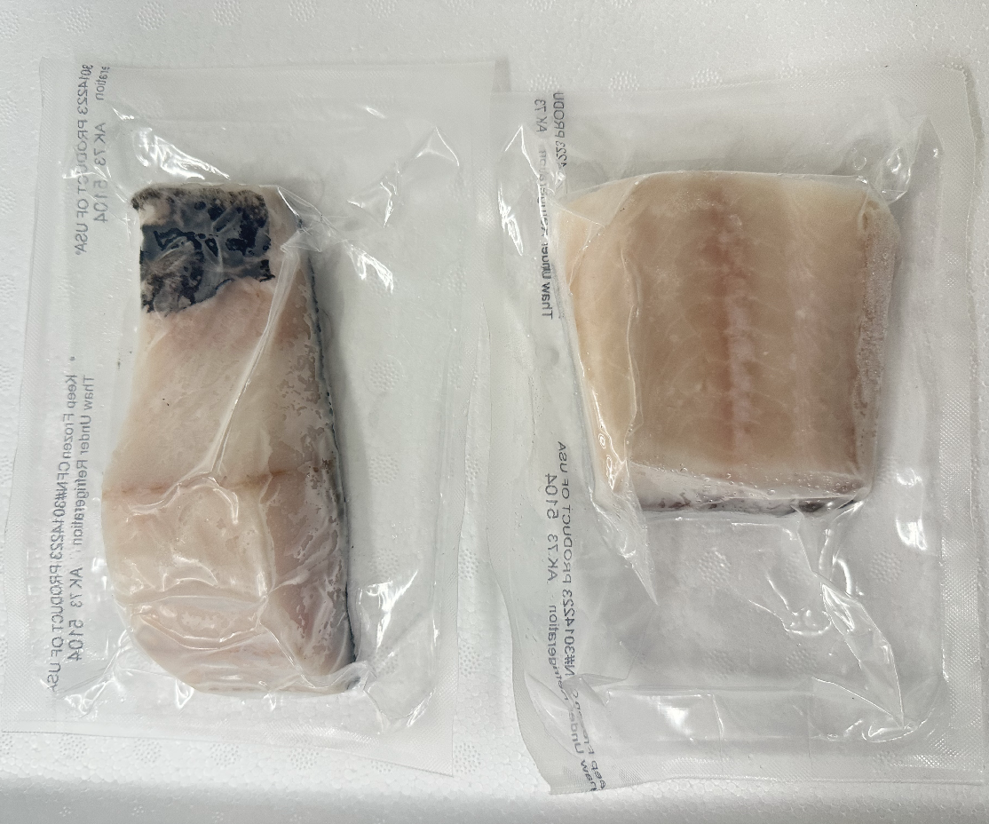 Frozen Black cod portion 100-120g