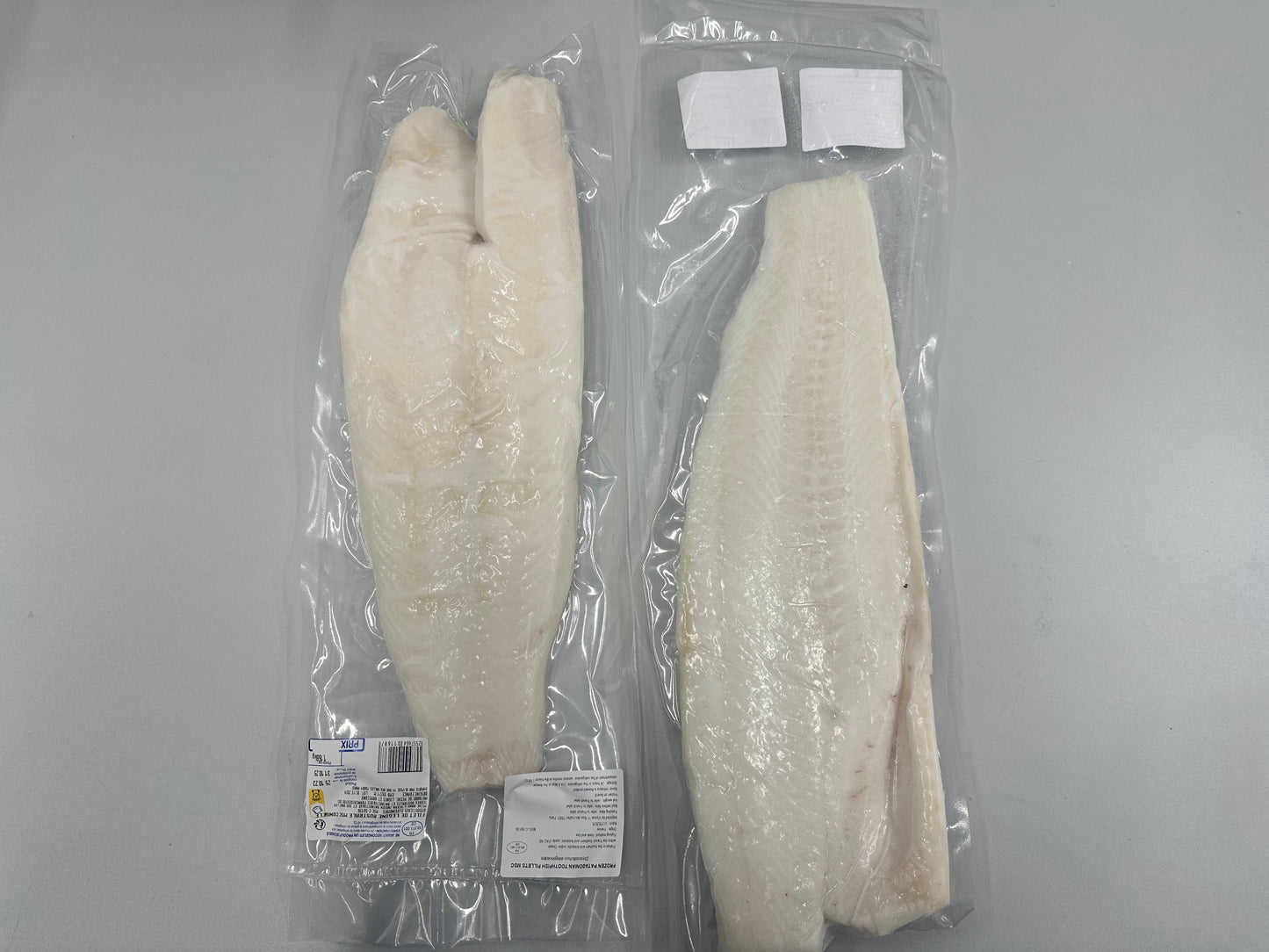 French toothfish fillet skinless & boneless 1-1.5kg