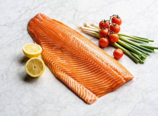 Frozen Irish Organic Salmon Fillet 1.5-1.8kg