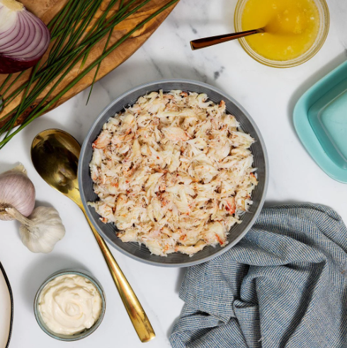 Frozen Jonah Crab Cooked Combo Meat 1lb
