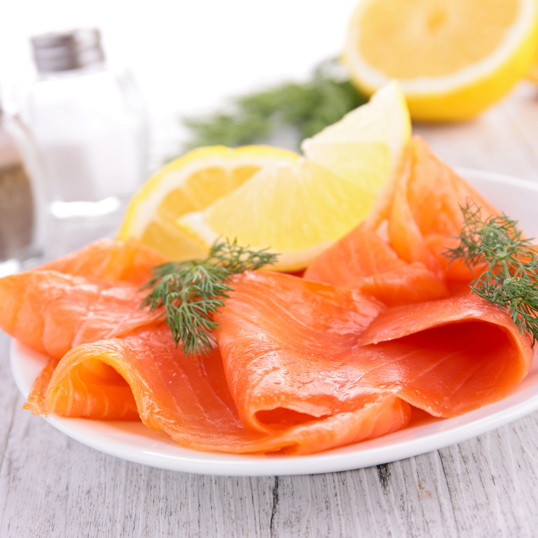 Frozen Canadian Naturally Smoked Atlantic Salmon 113g