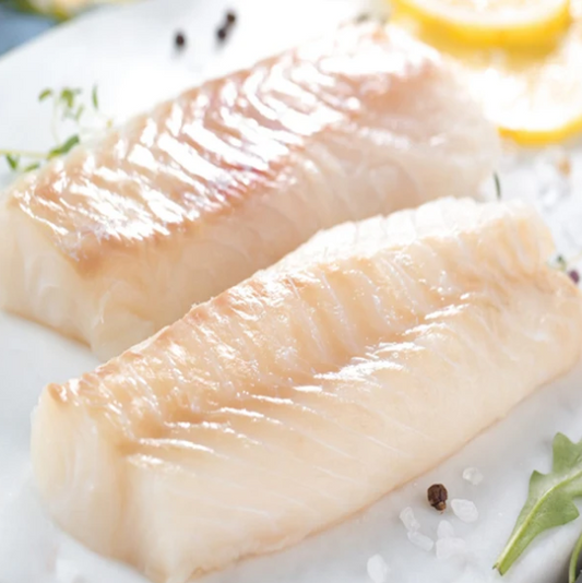 [NEW] Frozen Atlantic Cod Loin Skinless Boneless 100-140g