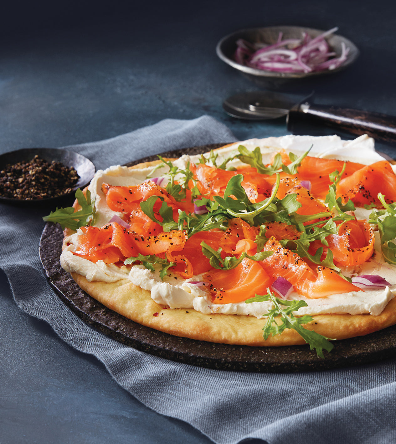 Frozen Canadian Naturally Smoked Atlantic Salmon Peppered 113g
