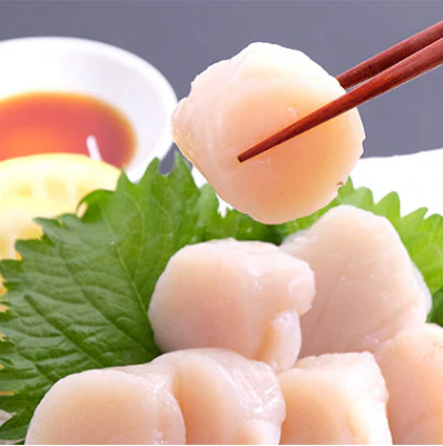 [NEW] Frozen Japanese scallop sashimi grade size 3S