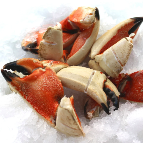 Frozen Jonah Crab Cooked Scored Claws 2lb