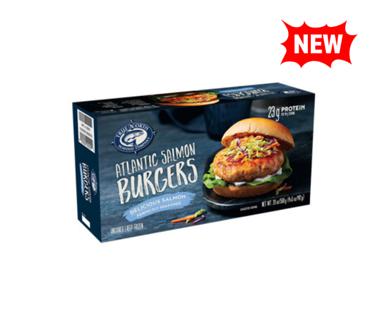 急凍加拿大三文魚漢堡扒 4 x 142克